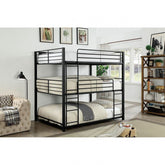 Olga Full Triple Decker Bed Model Cm-Bk917F-Bed By Furniture Of America